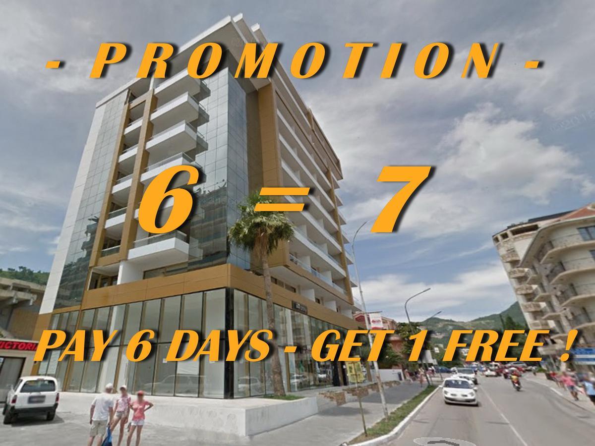 Sea Breeze Lux Apartments Budva Bagian luar foto